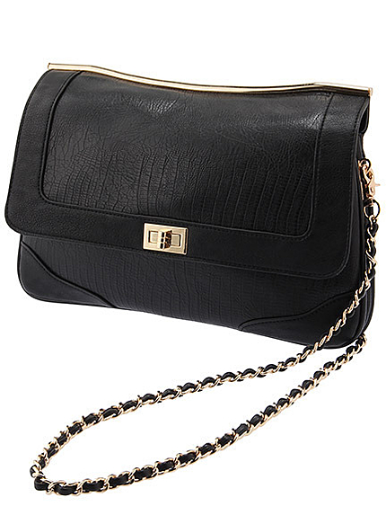 【CECIL BOOK掲載】メタルバーチェーンショルダー