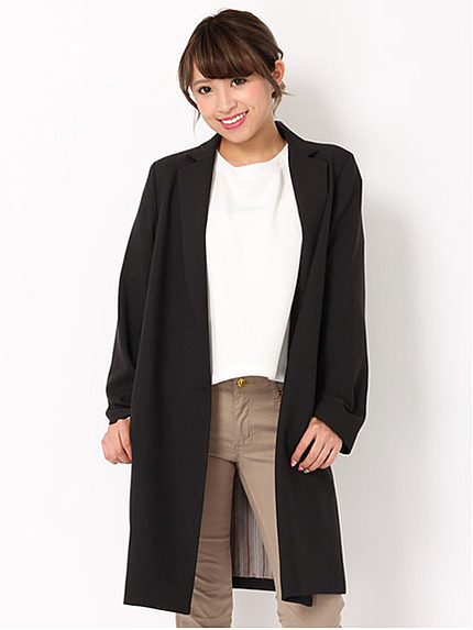 ロングテーラードジャケット