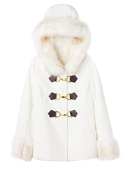 【CECIL BOOK掲載】メタルトグルファーショートダッフル