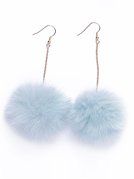 【CECIL BOOK掲載】シンプルファーピアス