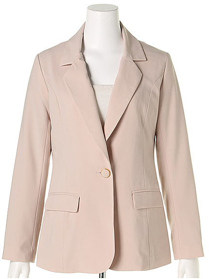 シングルボタンテーラードジャケット