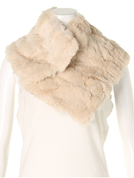 ラビットファーマフラー