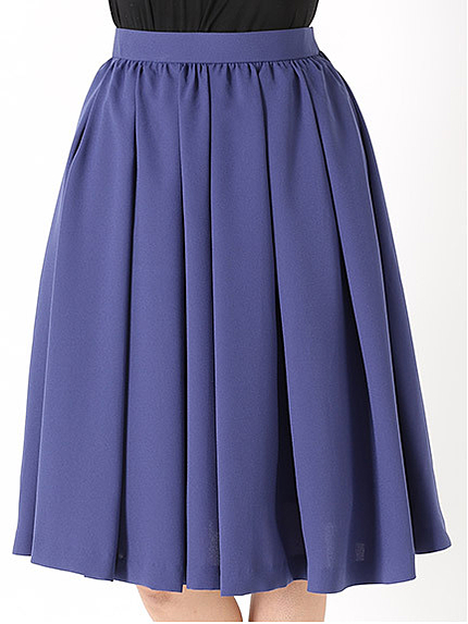 カラーミモレスカート