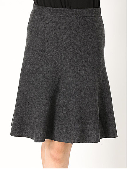 ニットフレアスカート