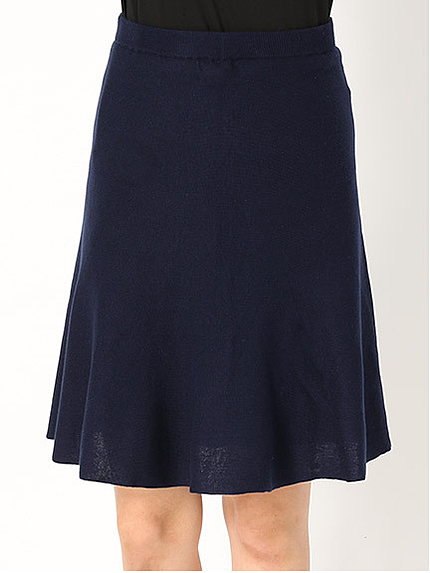 ニットフレアスカート