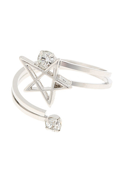 ストーン付きスターリング