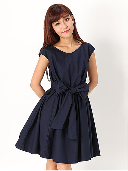 コットンタフタワンピース