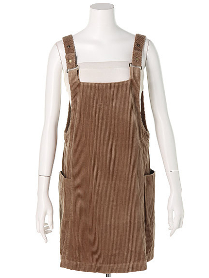 コーデュロイサロペット