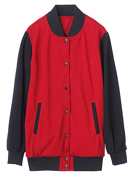 【CECIL BOOK掲載】バック刺繍ブルゾン