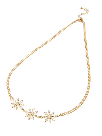 【CECIL BOOK掲載】スノークリスタルネックレス