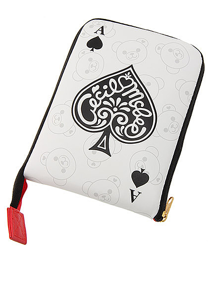 トランプ柄折り畳みショッピングBag