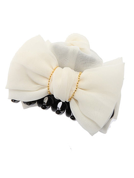 ゴールドビーズリボンバンス