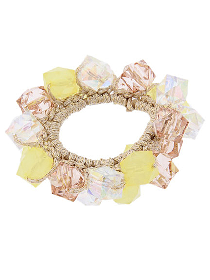 クリアキューブヘアゴム