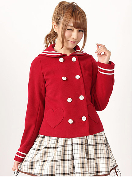 14.AW  セーラーカラーＰコート
