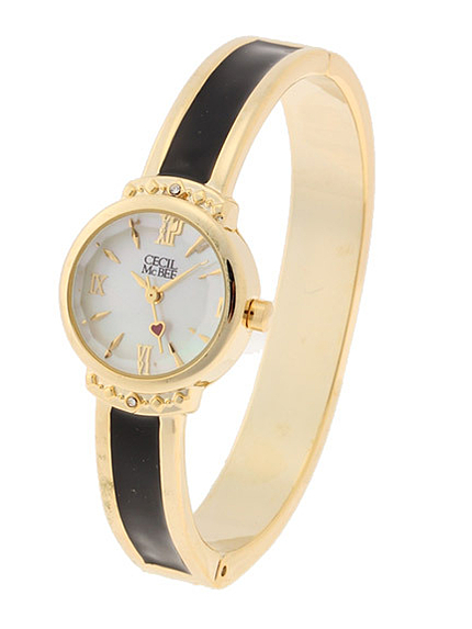 配色バングルウォッチ