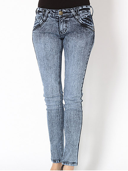 ケミカルスキニーデニム