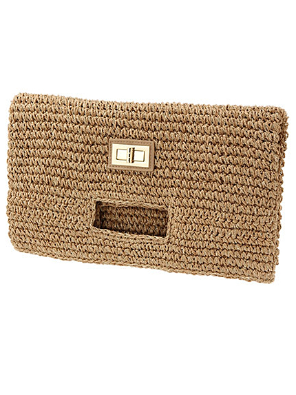 ナチュラルトートクラッチ