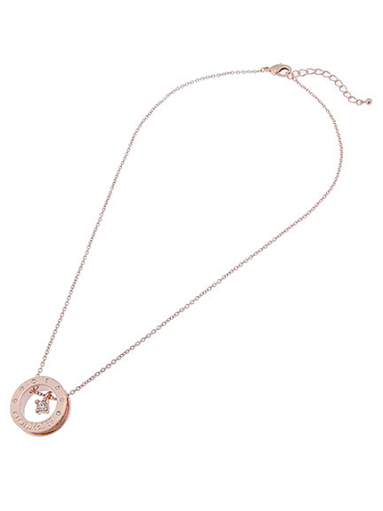 ストーンリングネックレス