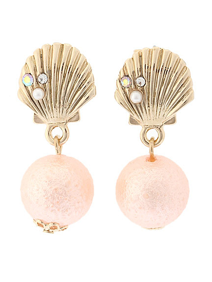 カラーパールシェルピアス