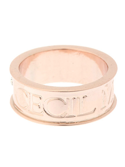 ロゴストーン太リング