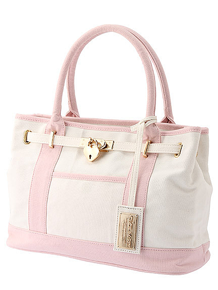 ハートパドロック切替トート