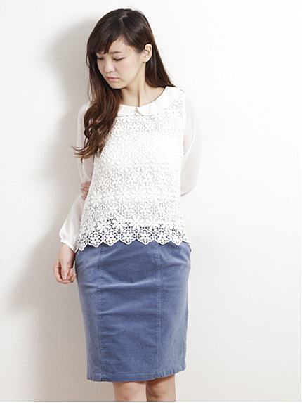 ラッセルレースプルオーバー