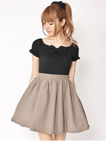 14 AW. グレンチェックドッキングワンピース