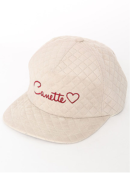 14.ＡＷ　キルティングロゴＣＡＰ