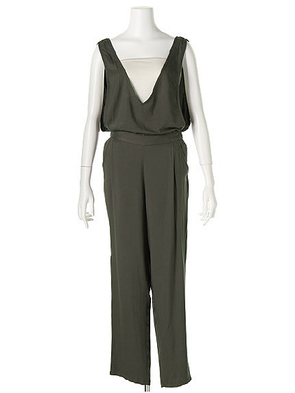 両Vカットコンビネゾン