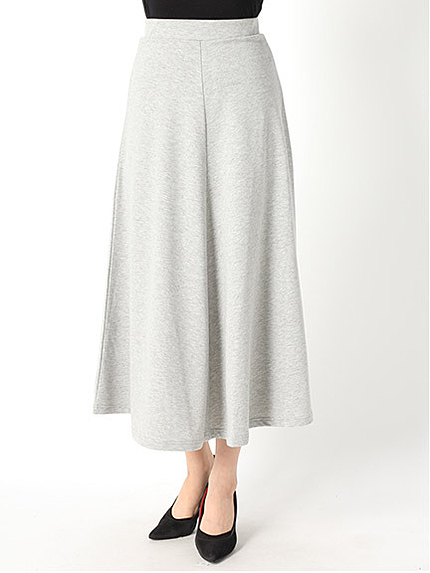 スウェットマキシスカート