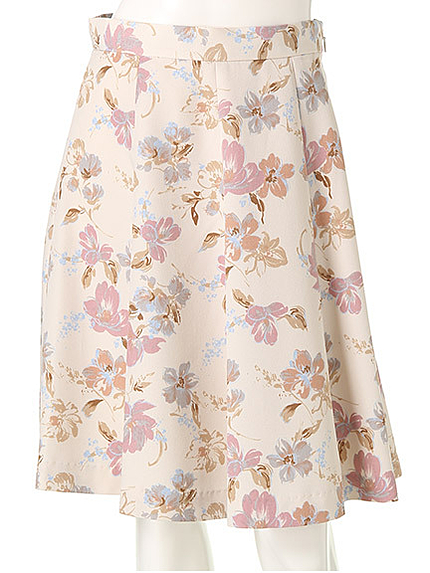 レトロフラワースカート