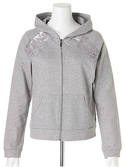 オーガンレースパーカ