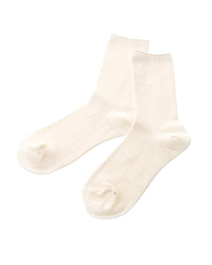 リブクルー／ソックス