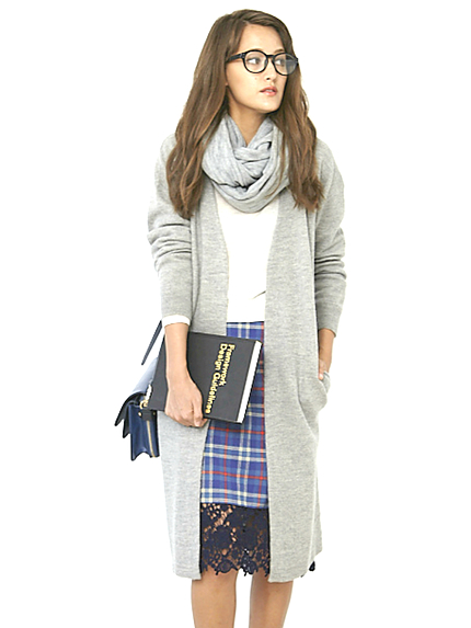 MERCURYDUO【BIJ】ニットロングGW