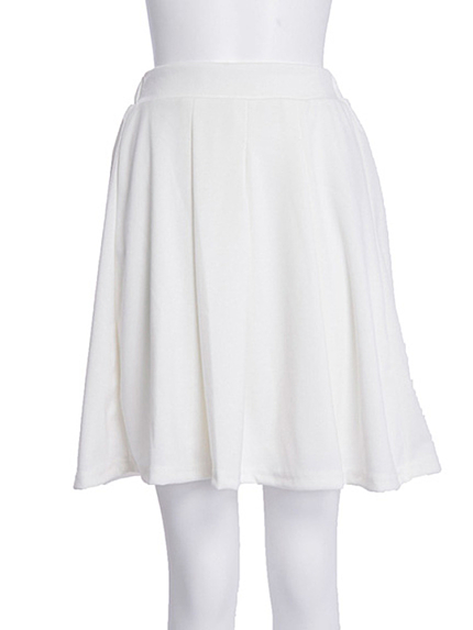 シンプルカラースカート