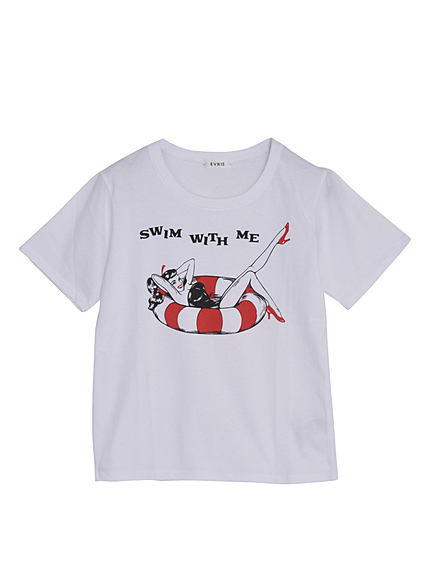 ロカビリーガールショートT