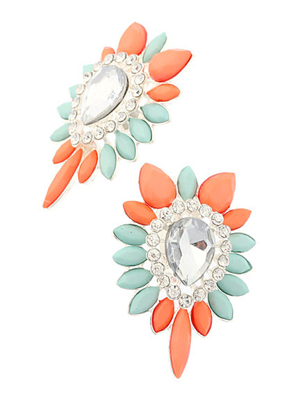 RUNWAY channel【gemmy】シャーベットイヤリング