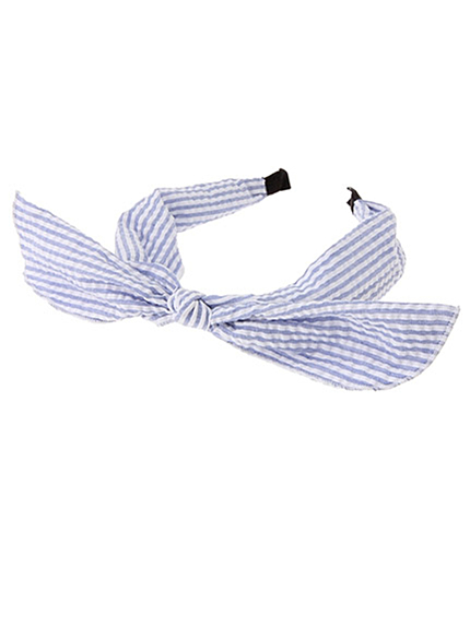 affinoリボンストライプカチューシャ