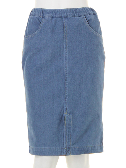 【green】ストレッチデニムタイトスカート