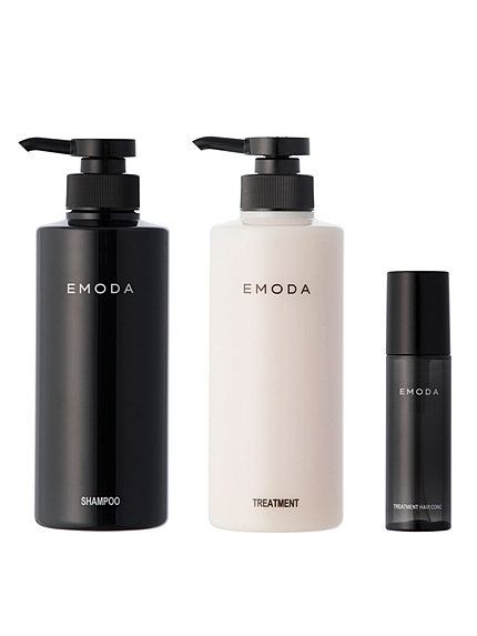 EMODA COSMETICSヘアケアKIT   (SHAMPOOTREATMENTHAIR CONC)