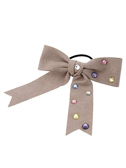 CAP FAKE!!!【CAP FAKE!!!】リボンビジューヘアゴム