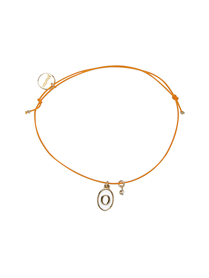 イニシャルチャームブレス