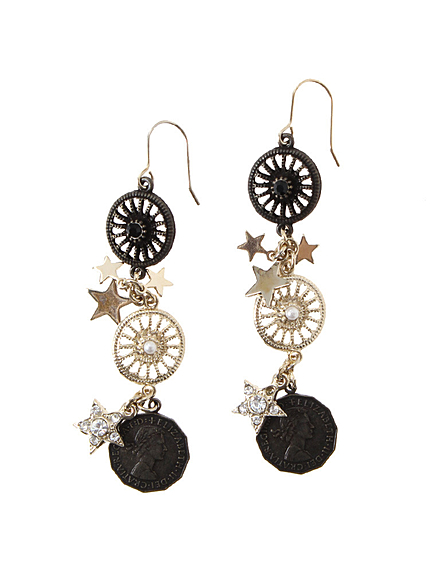 Ungrid【Casual】コインアソートピアス