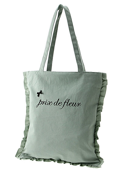 prix de fleur【prix de fleur】ロゴフリルトート