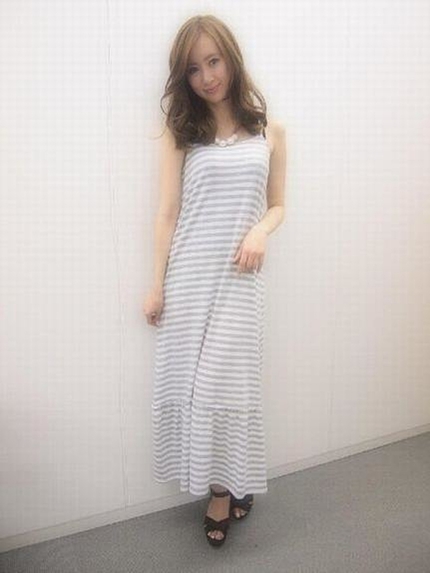 prix de fleur【prix de fleur】ボーダーマキシワンピース