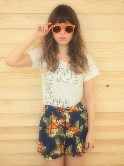 elianegigi【elianegigi】フラワーショートパンツ