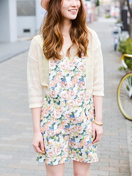 Brittany's【×Miss Patina】FLORAL　OVERALL