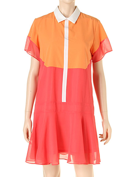 Brittany's【Bri Ci】ORANGE DRESS