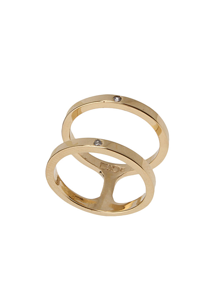 The Dayz tokyoCAMPBELLDOUBLE STACK RING