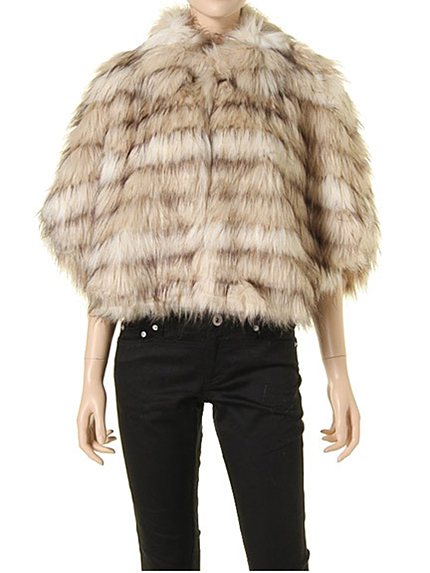 Brittany's【Unreal Fur】ファーケープ NORTHERN AURO